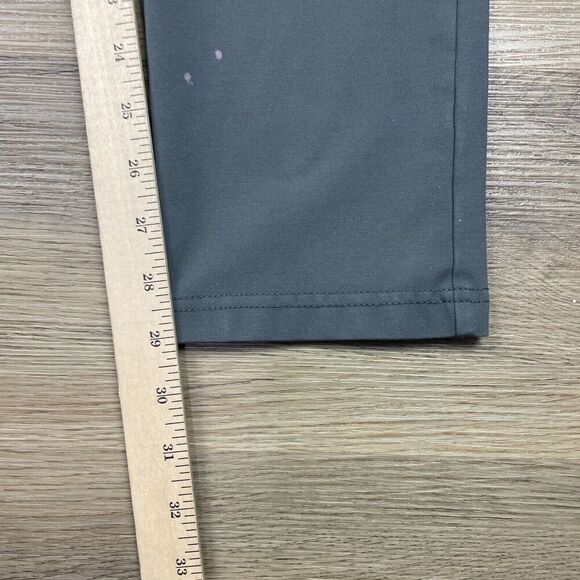 Bylt Pants Mens Medium Gray Everyday 2.0 Stretch Sim Fit Zip Pocket Chino - Picture 13 of 14